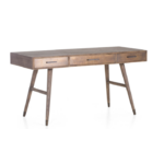 Bureau_Scandinave_Chêne_Laiton_Chic_3_tiroirs