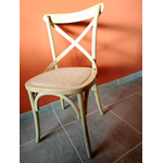 chaise-bois-cannage