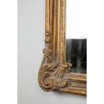 miroir-baroque-doré-à-la-feuille-sculpté