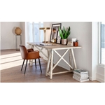 chaise-bureau-cuir-buffle