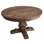 table-ronde-bois-ancien-classique-chalet