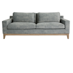 canapé-velours-gris-clair-moderne-scandinave