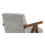 fauteuil-design-tissu-gris-bois-foncé