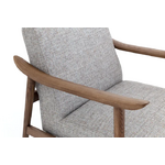 fauteuil-années-50-gris-chiné