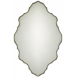 Miroir Rond En Bois Ø 50cm - Villa & Demeure