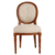 chaise-médaillon-sculpté