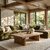 table-bois-brut-salon-haut-de-gamme