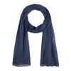 Echarpe-cheche-pur-coton-femme-homme-bleu-fonce-uni--AT-07058