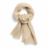 echarpe-lin-beige-sable