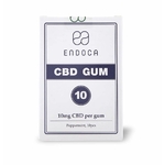 Chewing gum biologique au CBD - 10 mg