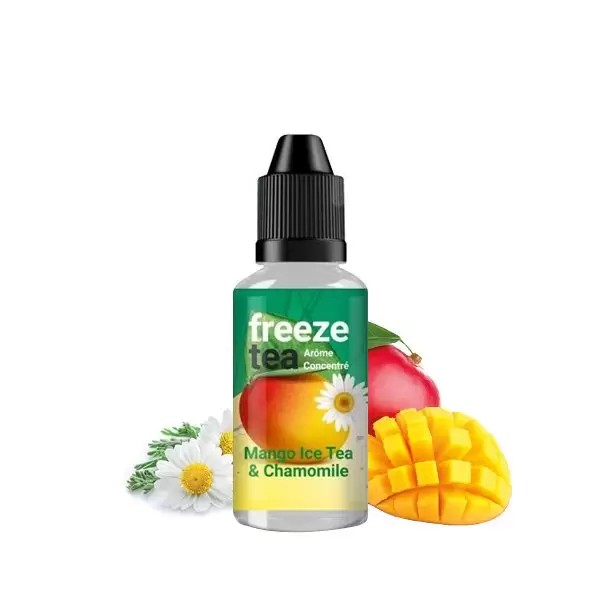 Concentré Mango Ice Tea &amp; Chamomille 30ml - Freeze Tea