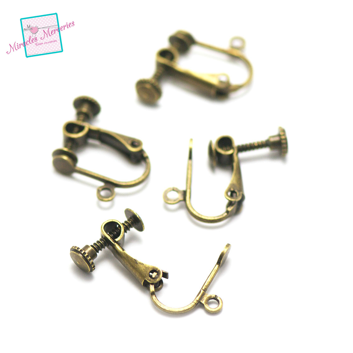 4 Fermoirs Confortables Pour Boucles D'oreilles Lourdes - Hypoallergéniques Et Ajustables