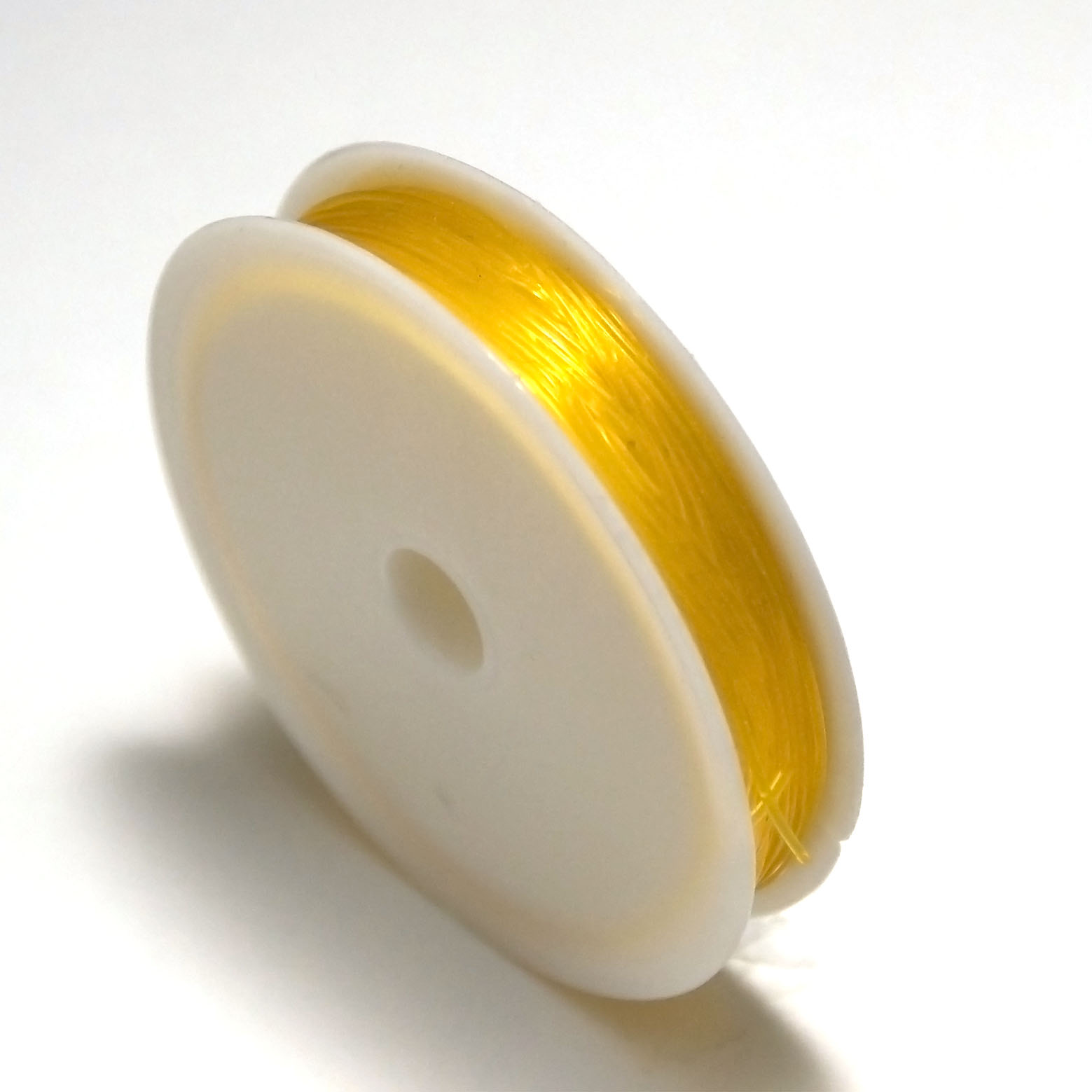 1 bobine de fil élastique (5 m x 0,8 mm),jaune
