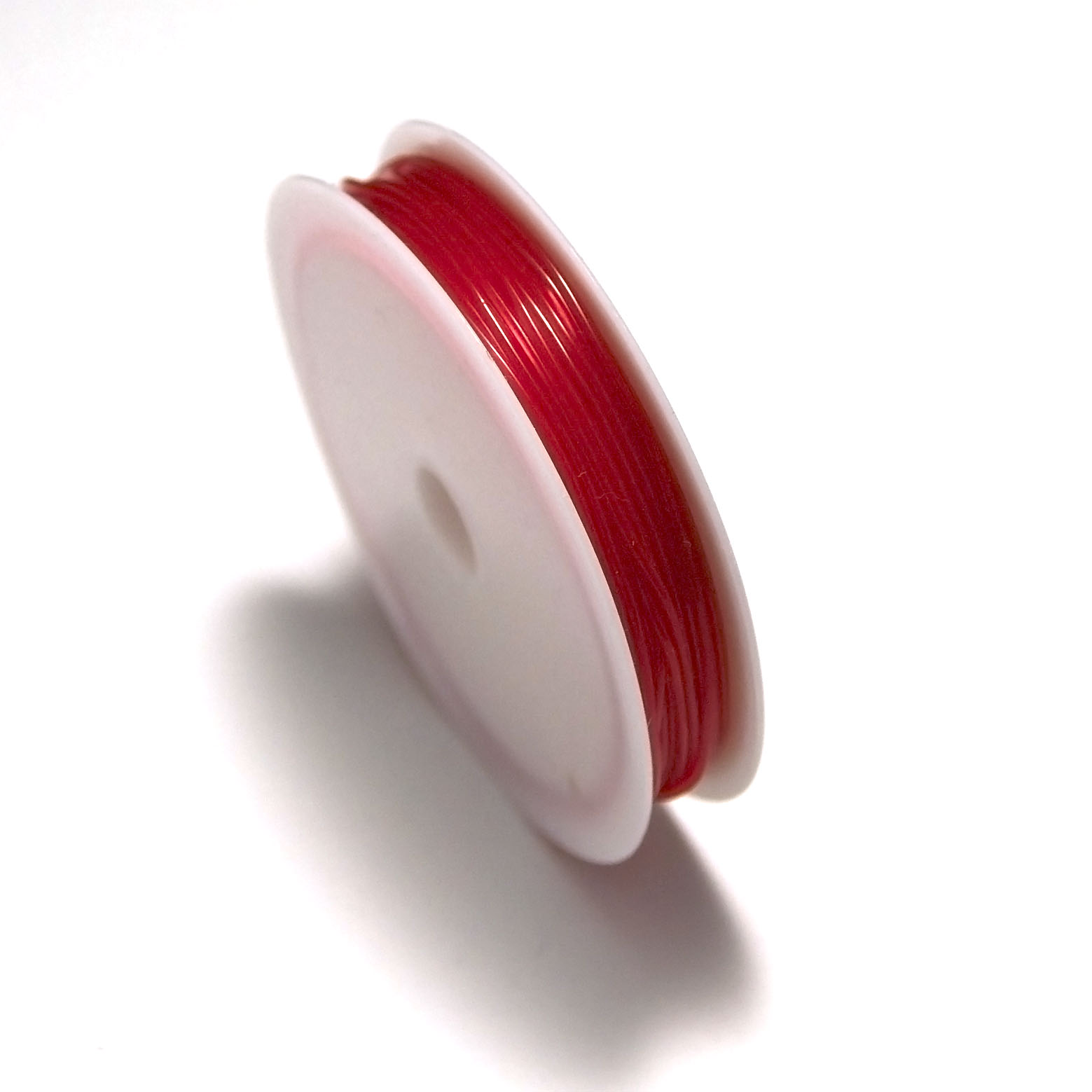 1 bobine de fil élastique (5 m x 0,8 mm),rouge