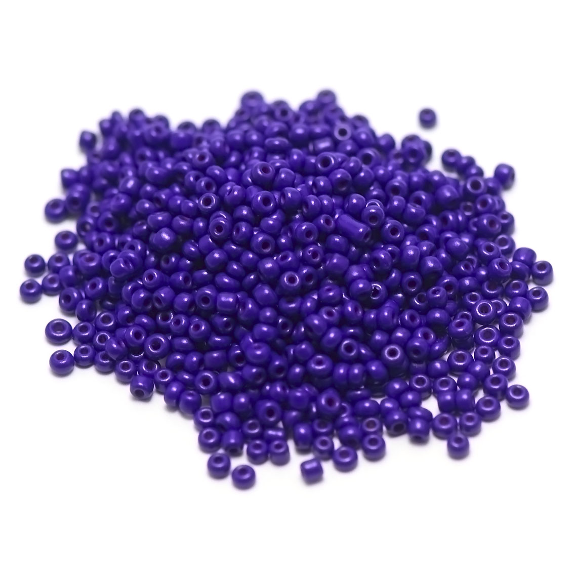20g perles de rocailles 2mm en verre,violet