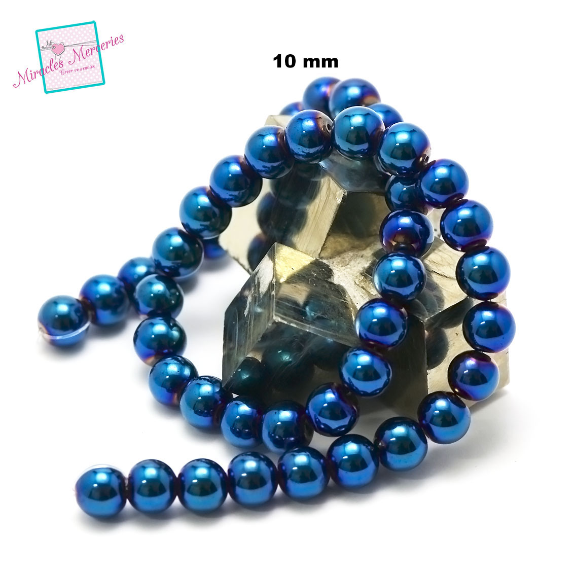 hématite bleu