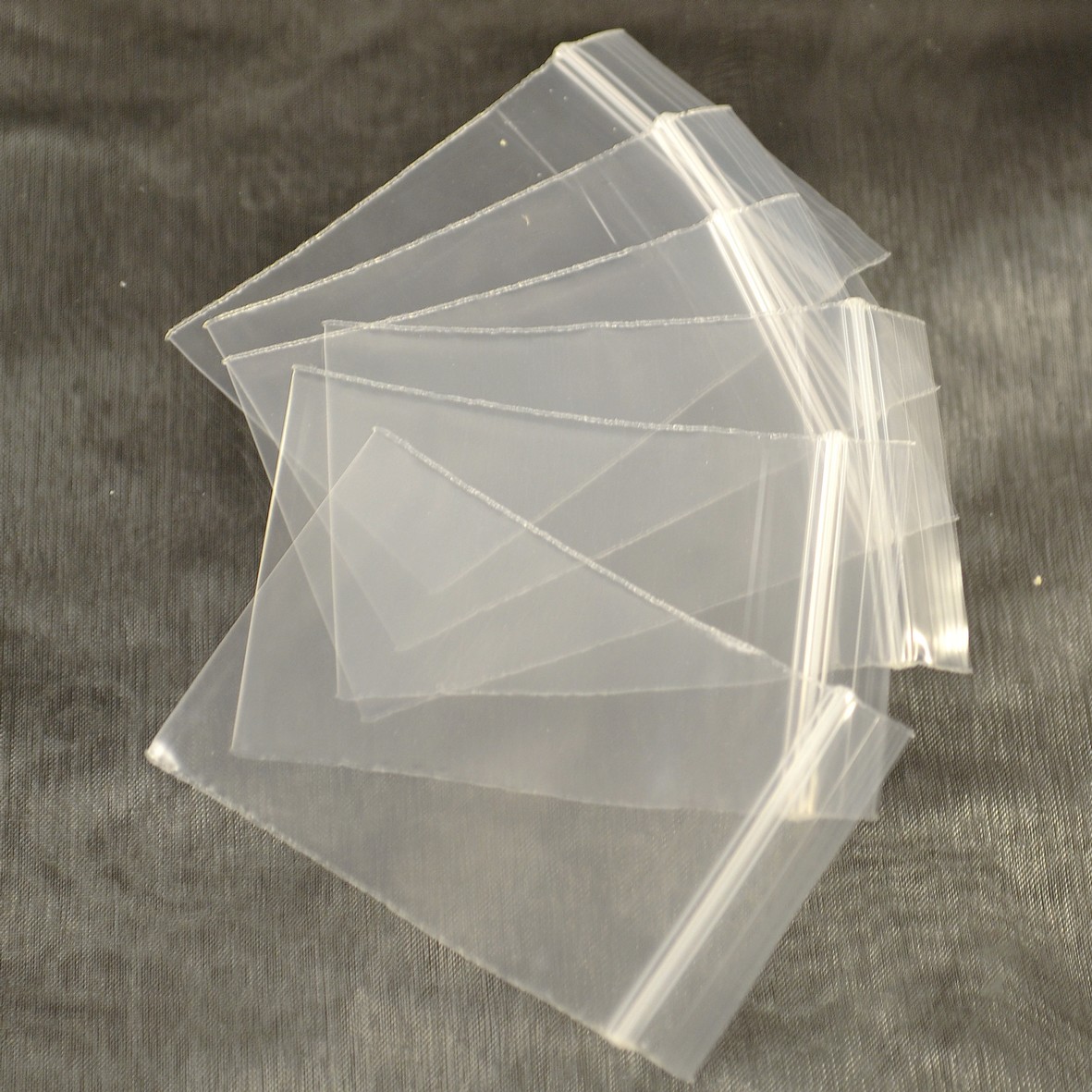 15 sachets, pochettes zip plastique transparent 12 x 8 cm t 18 - Un grand  marché