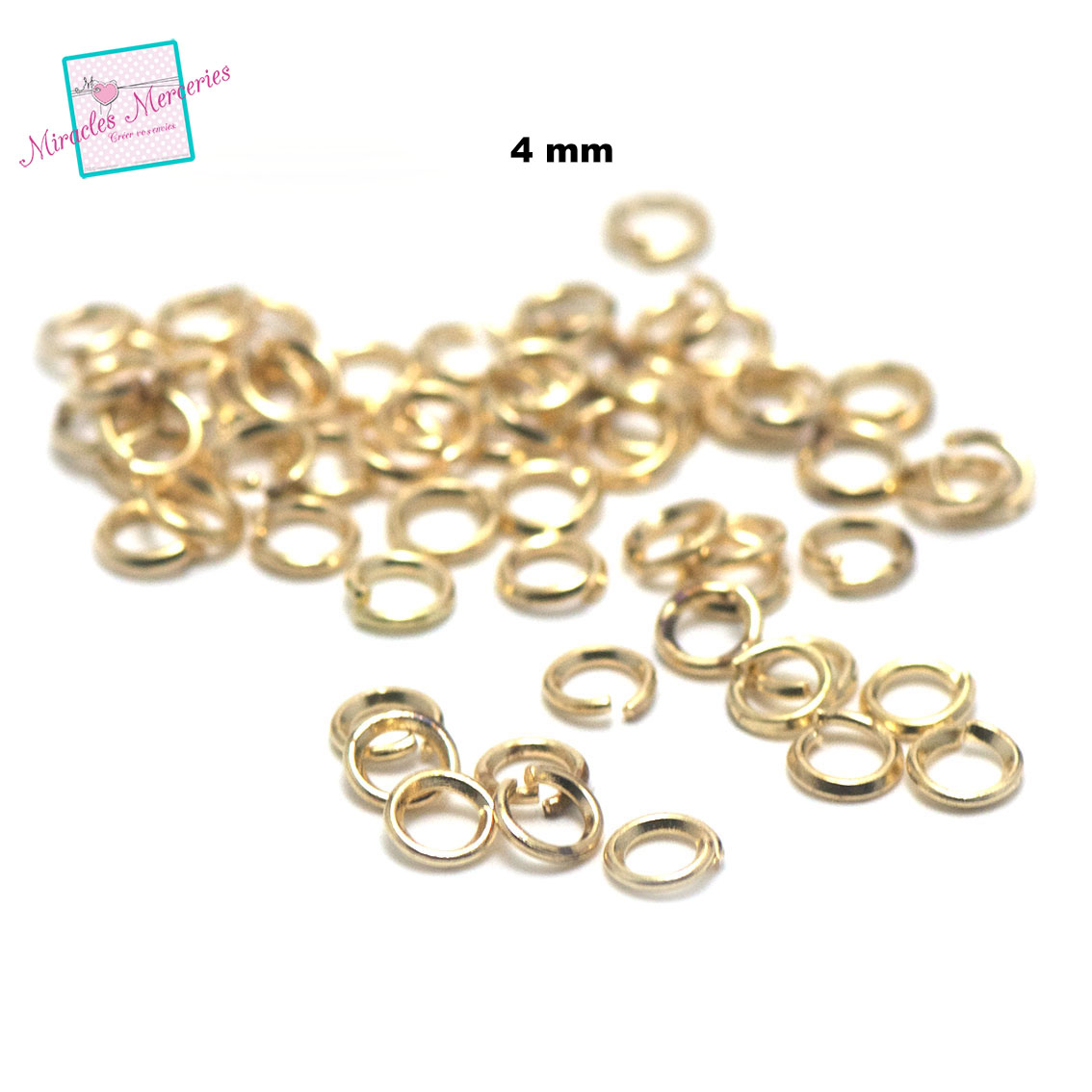 4 mm doré