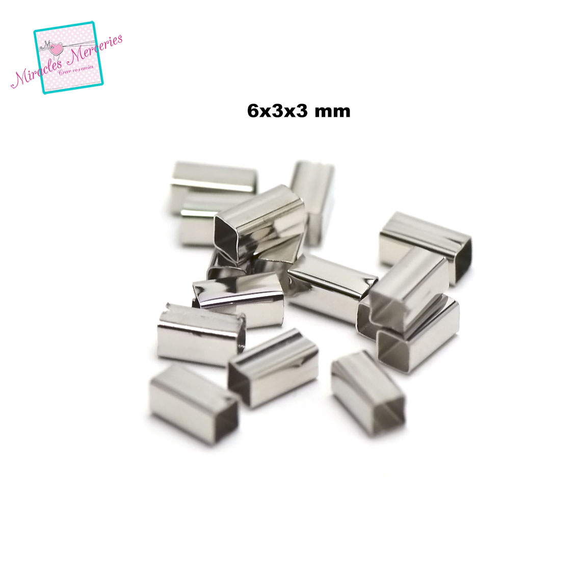 6x3x3 mm agenté