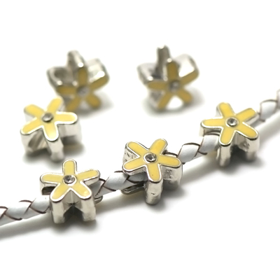 étoile émaillé jaune