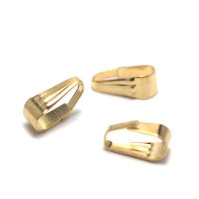 9 x4 mm motif doré