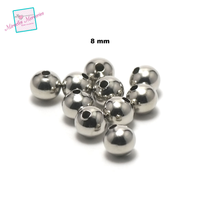 8 mm argenté