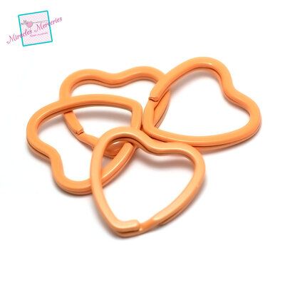 coeur orange clair