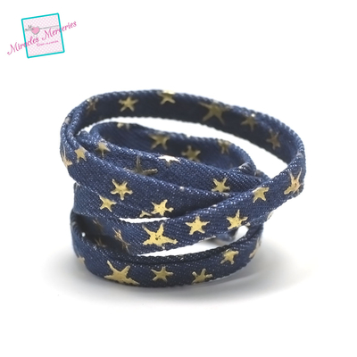 étoile doré 3d bleu foncé