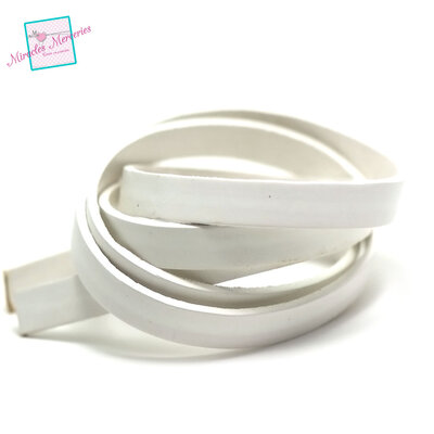 plate 10 mm blanc