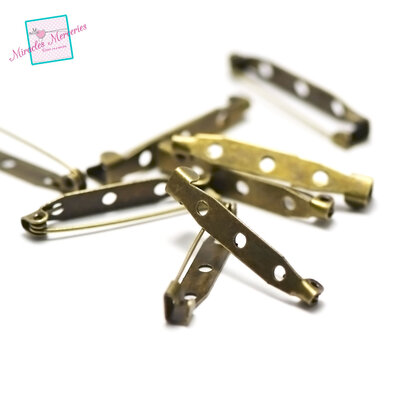 support broche 3 trous bronze