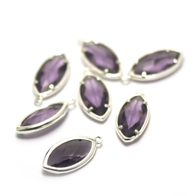 oeil violet