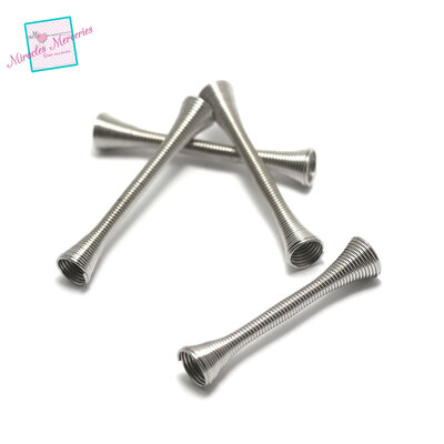cerclé double 40x7mm argenté