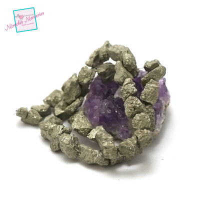 pyrite galet brut