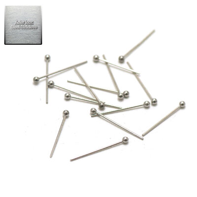 tige tête perle 18 mm