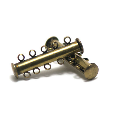 cinq trou 30x10 mm bronze