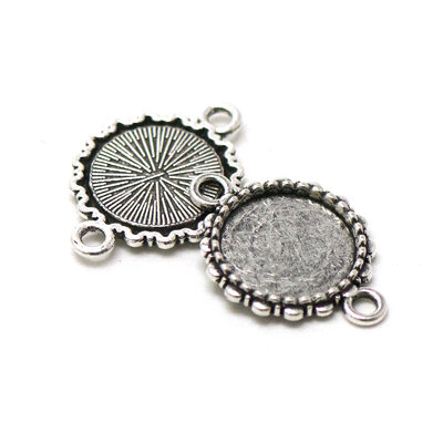004 14 mm argenté
