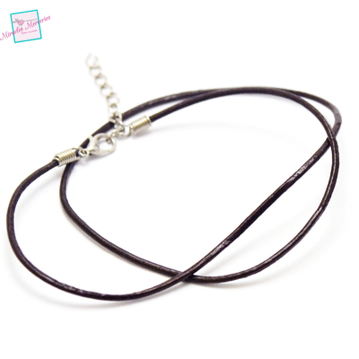 cuir 2mm marron