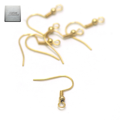 crochet boucle d'oreille 21x21 mm doré