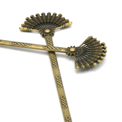 G éventail bronze