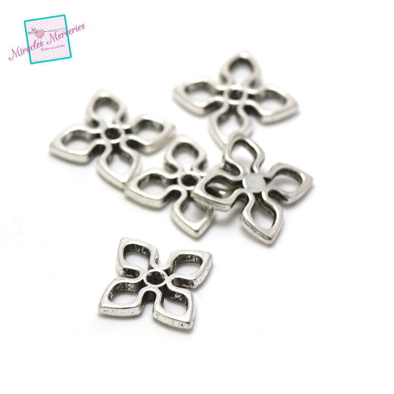 Lot De Bijoux Anciens Fantaisie Vintage Argenté - Métaux Mixtes - Modèles Rares /R375 - Occasion