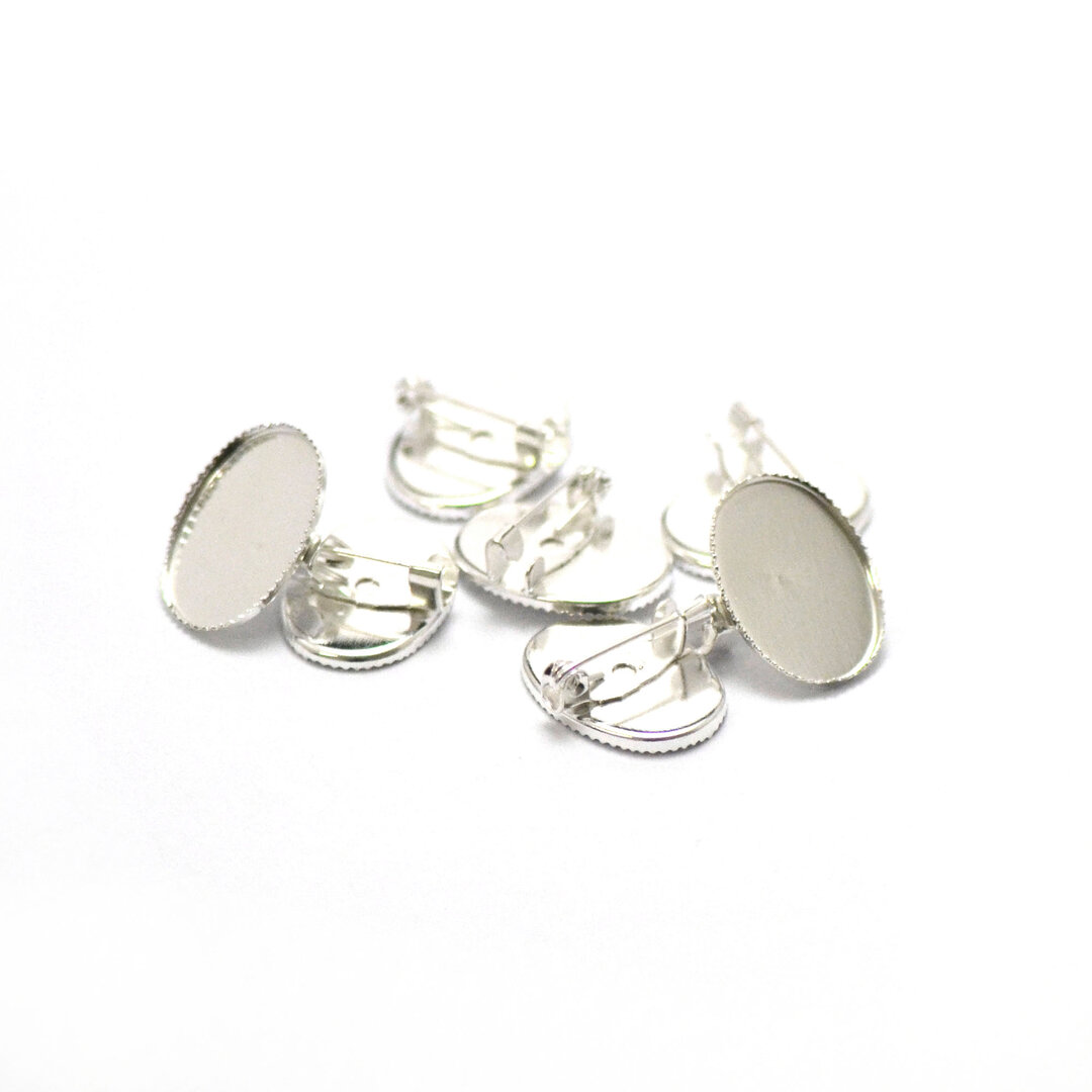 Lot De 20 Broches à Cabochon Argentées - Épingle De Sûreté Créative Pour Bijoux DIY