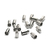 embout à insérer 4mm argenté