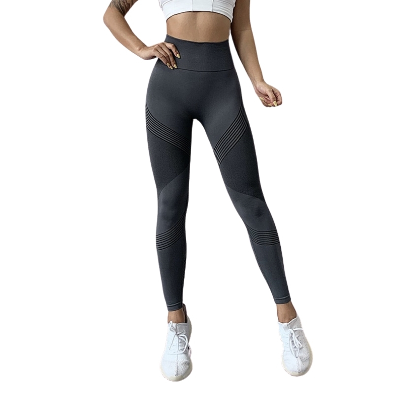 Leggings femme Fitness sans couture et opaque 3