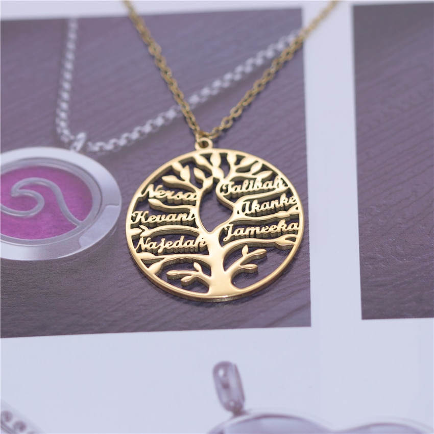 Mon collier personnalisé ARBRE DE VIE