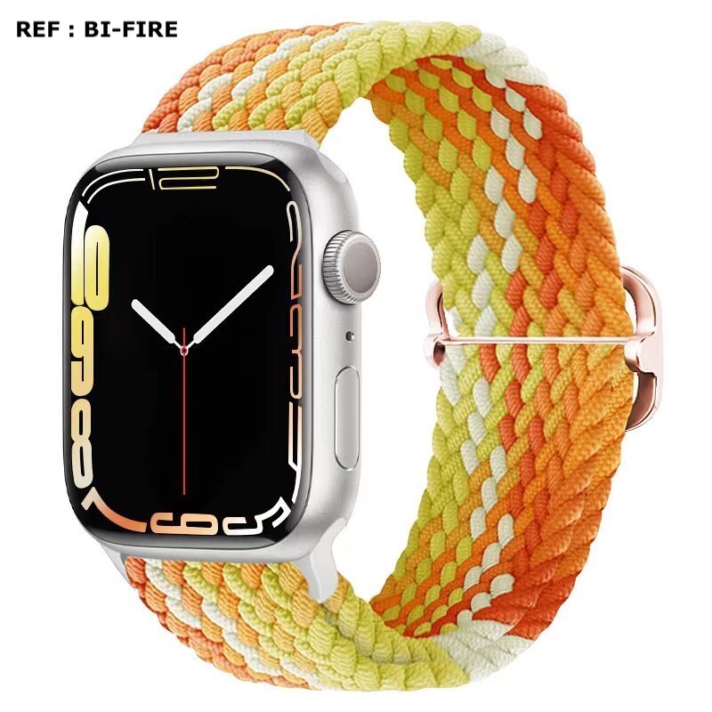 Bracelets tissés Apple watch 24