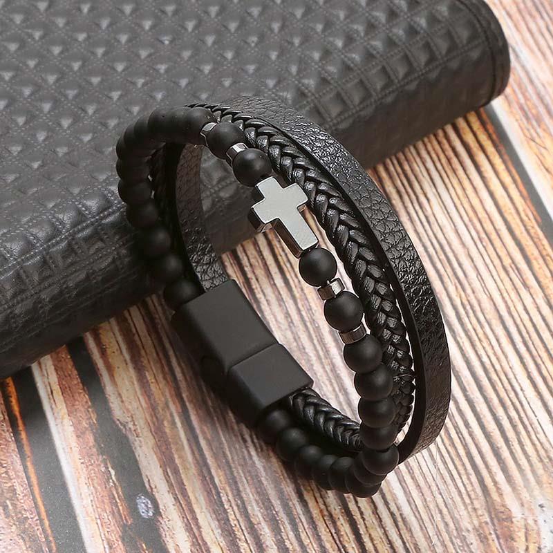 les plus beaux bracelets en cuir pour homme Business Class GoHappy