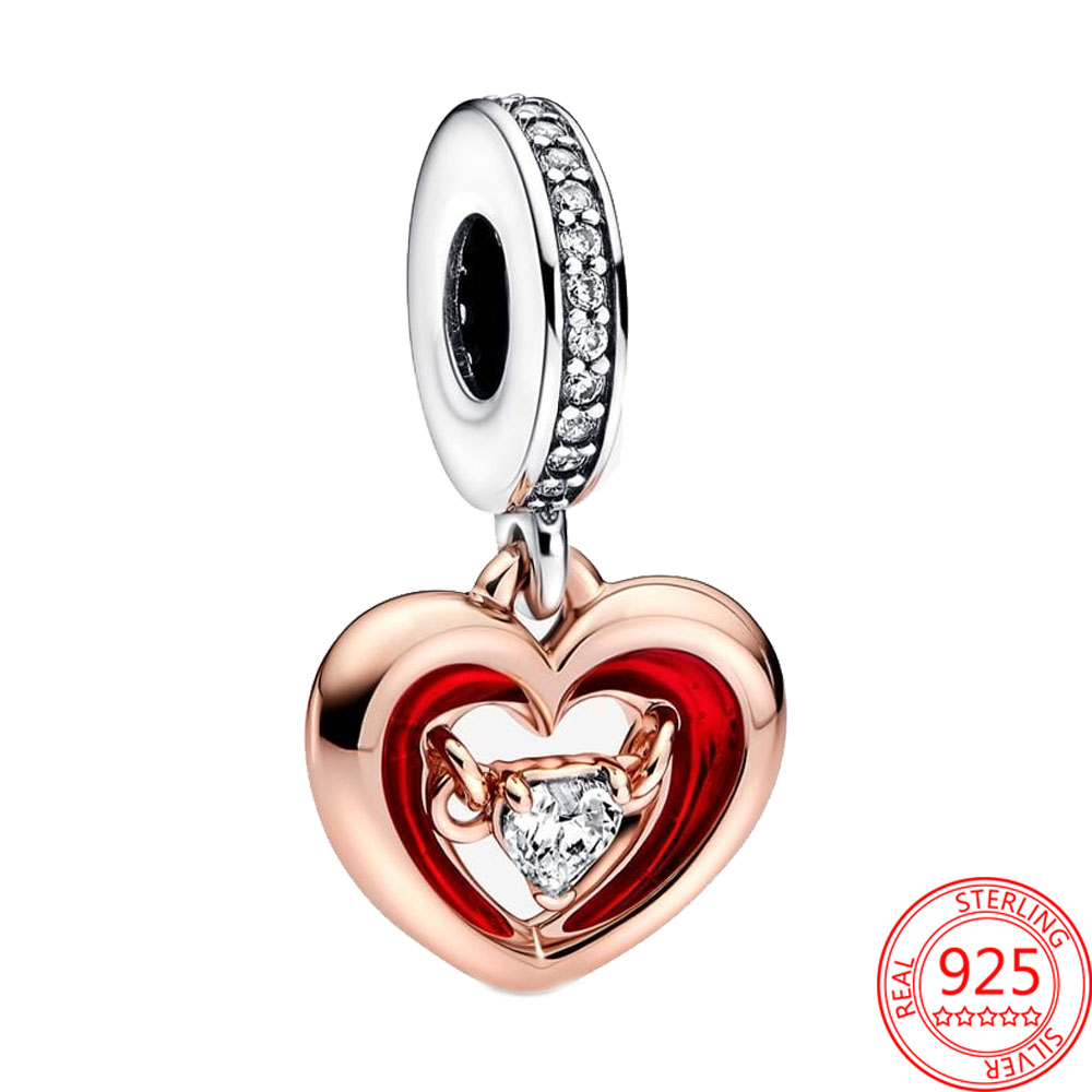 Perles-Charms en argent S925 Collection Amour-Chance