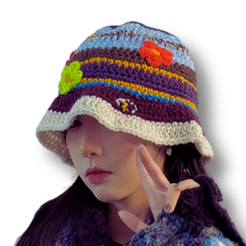 Chapeaux de paille Crochet (1)