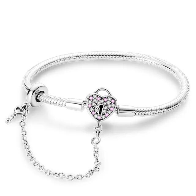 Bracelet Argent massif le Cadenas