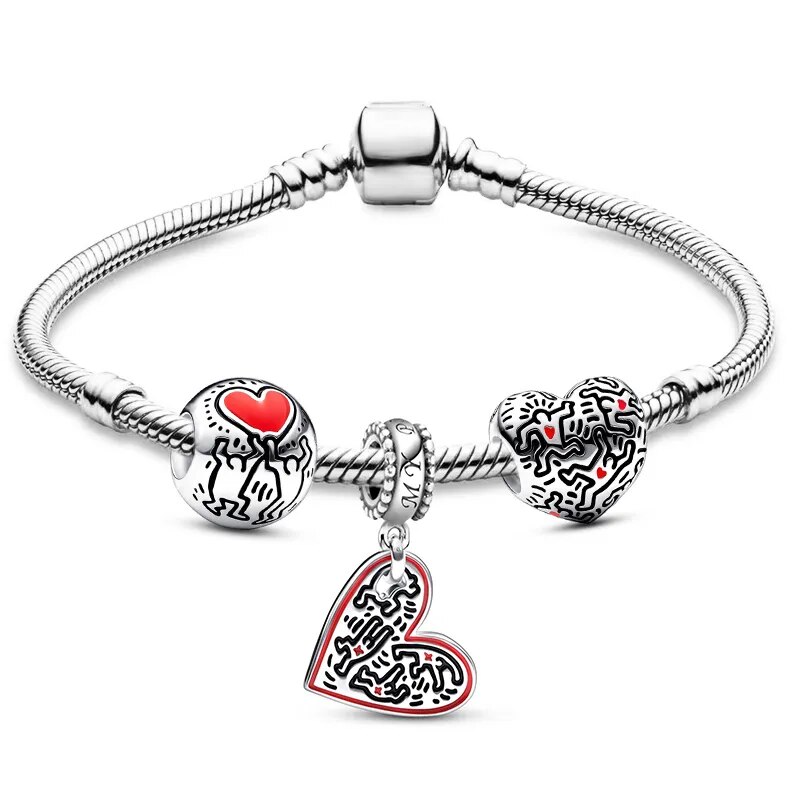 Bracelet Chipie-Charms KEITH HARRING 2